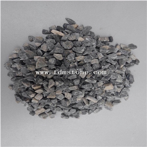 China Natural Prink Marble Machine Made Gravel Stone for Garden Landscaping