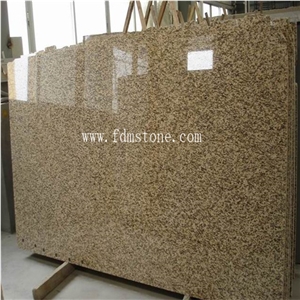 China Tiger Skin Yellow Granite Polished&Flamed Floor Tiles,Walling Tiles 