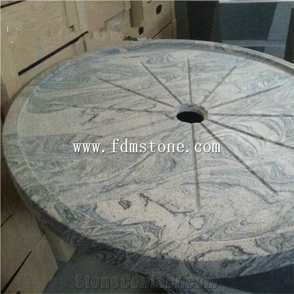 Chinese Juparana Pink Granite Polished Bathroom Round Shower Tray for Tub Surround,Solid Surface Shower Bases,Shower Pannel