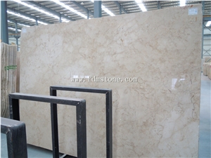 Cream Cotton Rose Marble Polished Big Slab Flooring Tiles,Walling Covering Tiles,Cut to Size Hotel Decoration