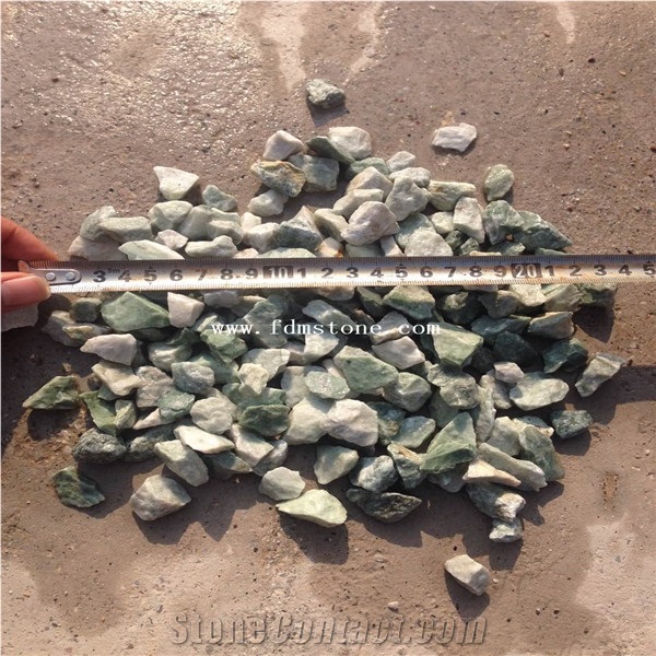 Different Size Of White Marble Chip,Crushed Stone Rock,Garden Decorative White Pebblestone