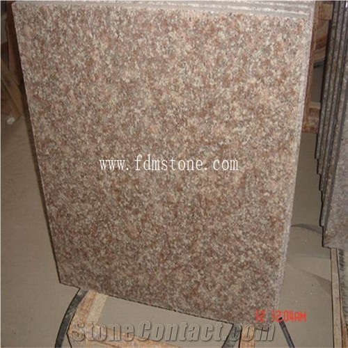 Fujian Yellow Granite G682 Zhangpu Rusty Polished Countertop