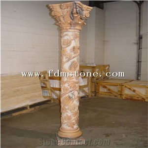 Granite Concrete Columns Mold Concrete Pillar Roman Stone Column