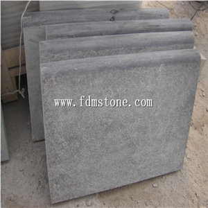 Honed Valley Bluestone Paver Dark Grey Limestone Steps,Antique Paver Cube Setts Tile Boarder