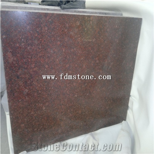 India Red Granite,Imperial Red Granite， Polished Granite Floor Covering Tiles, Walling Tiles,Slab