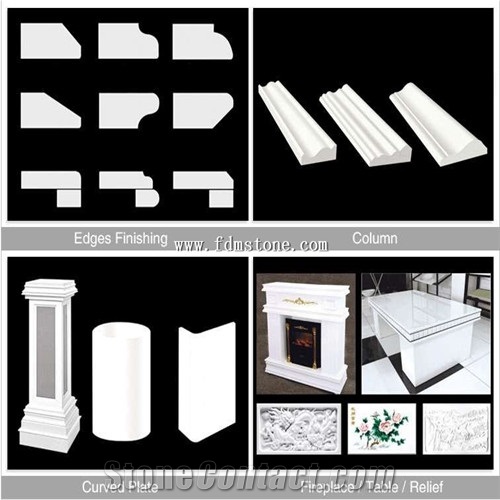 Nano Crystallized Glass Stone Steps for Sale，Crytal White Glass,Millenstone,Glass Panel,Artificial Marble