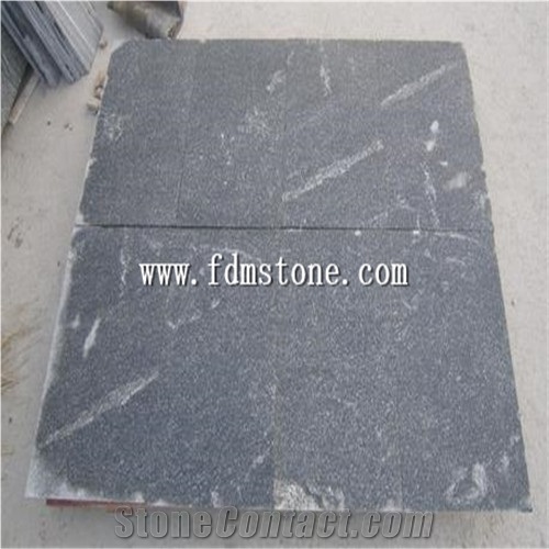 New China Kashmir Black Granite,Snow Black Granite Slabs,Flamed Snow Grey Granite for Sales