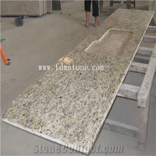 River White Granite Polished Bathroom Kitchen Countertop,Vanity Top,Bar Top,Island Top,Bullnosed Desk Tops,Curved Bench Tops,Work Top