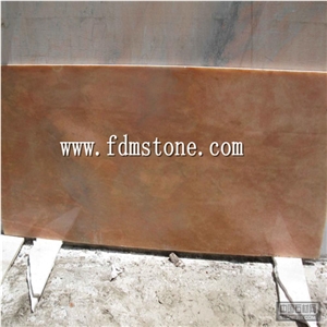 Sunset Red Marble Stone Polished Flamed Brushed Bullnosed Step,Stair Treads,Risers,Staircase
