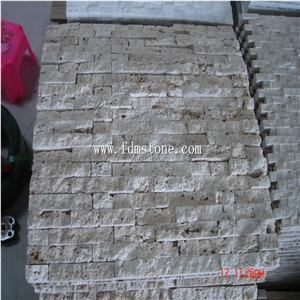 White Light Travertine Mosaic Tiles,Antique Style Mosaic for Wall,Floor,Bathroom,Background,Interior,Hotel Decoration