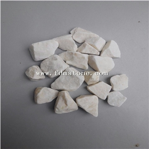 Yellow Color Stone Gravel Pea and Rock Construction Crush Stone for Building and Decoration