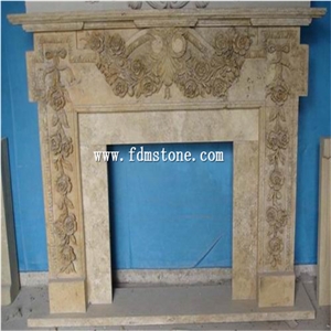 Yellow Granite Firelpace and Fireplaces Mantels,Egypt Fireplaces