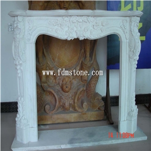 Yellow Marble Firelpace and Marble Fireplaces Mantels, Egypt Fireplaces