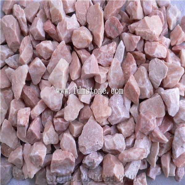 Yellow Pebbles& Gravels, Light Color Pebbles, River Stone, Mixed Gravels-Small Size for Decoration in Landscaping, Garden, Walkway