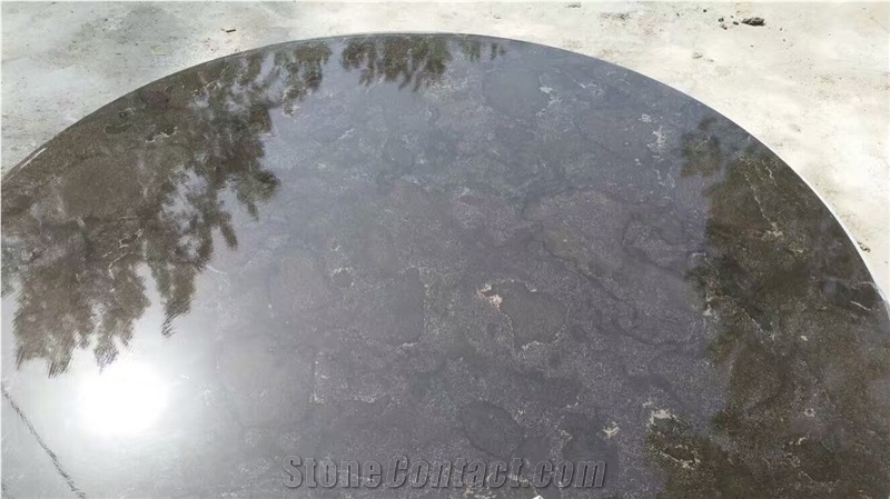 China Blue Limestone Coffe Tables Round Tables Dinner Tables