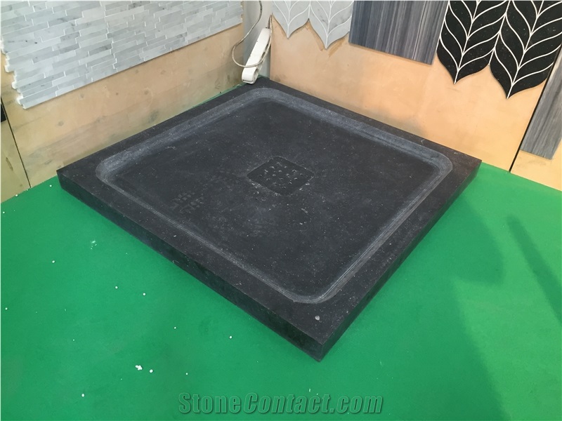 China Blue Limestone Shower Pot Bathroom Classic and Superior Quality