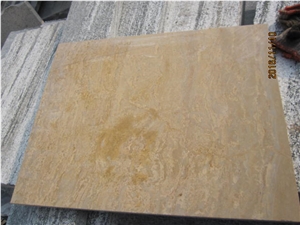 Golden Time Yellow Limestone Big Slabs & Tiles for Paving ,Tiling ,Walling for Usa & Canada Market