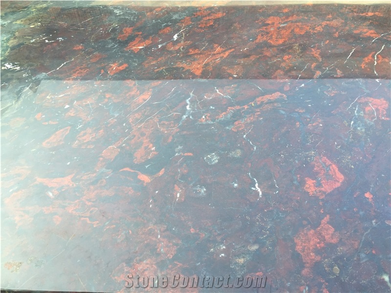 Royal Red Marble Landscaping