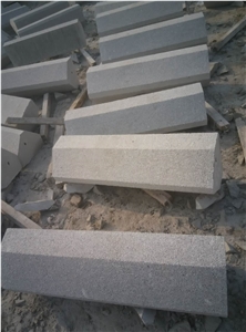 Special Size Kerbstones for Project G341 Silver Grey Sawn and Bush Hammered