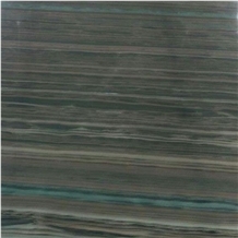 Cheap Green Wood Marble Slab for Sale