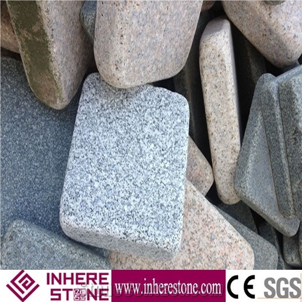 Outdoor Decoration Stone for Garden, Granite Walkway Pavers, Landscaping Stone Cubes