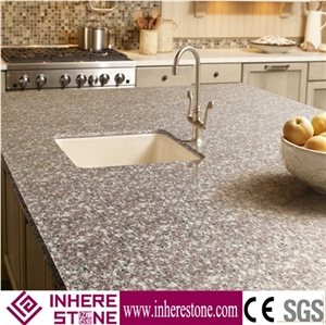 Own Quarry G664 Pink Granite Kitchen Island Tops, Custom Cheap Granite Countertop, Counter Top