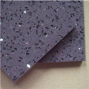 Purple Quartz Stone Tiles, Solid Quartz Surface, Purple Quartz Stone