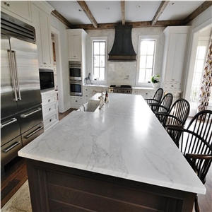 White Granite Kitchen Island Top,Granite Kitchen Countertop,White Desk Top
