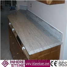 White Kitchen Countertop,River White Kitchen Desk Top,Granite Bar Top,White Granite Island Top