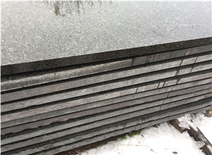 Gp2 Verde Oliva Granite Slabs, Polished Surface