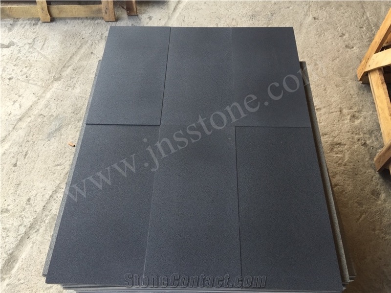 Hainan Black Basalt / Dark Lava Stone /Tiles/ Dark Basalt for Walling,Flooring/Slabs/Chinese Black Basalt