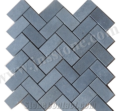 Mosaic/Natural Stone Mosaic/Chinese Grey Basalt Mosaic/Hainan Grey Basalt Mosaic