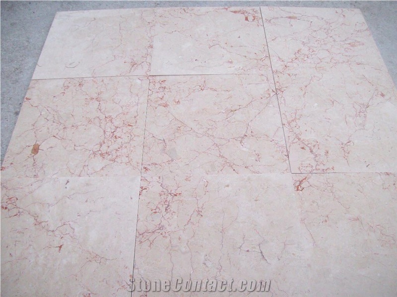Rosalia Pink Marble Tiles & Slabs, Pink Polished Marble Floor Tiles