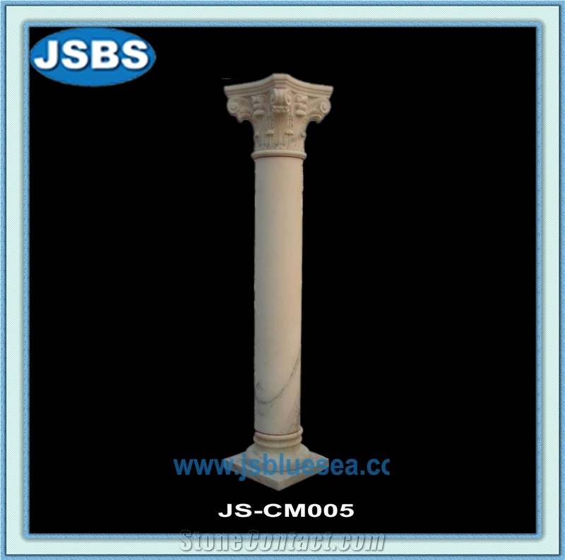 Customized Hand Carved Stone Column
