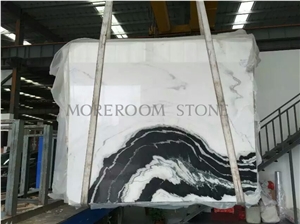 Hot Sale Black and White Panda Marble Stone for Floor