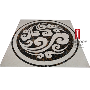 Thin Laminated Ceramic Backed Water Jet Medallion