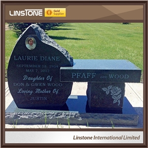 Ca Customize Granite Monument Bench Supplier for Memorial
