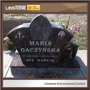 Ca Granite Marble Pillow Markers Monument Tombstone for Wholesale