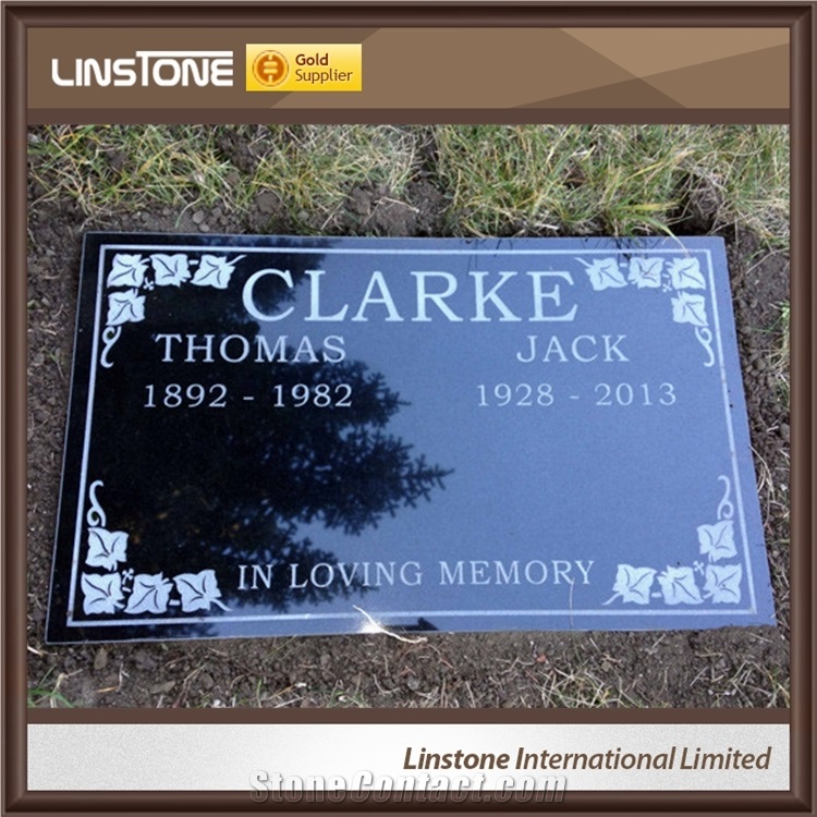 Ca Style Flat Marker Headstone Monument for Funeral Homes from China