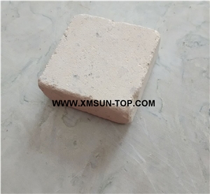 Beige Limestone Cube Stone/China Limestone Cobble Stone/Beige Limestone Square Pavers/Limestone Paving Sets/Floor Covering/Courtyard Road Pavers/Garden Stepping Pavements/Walkway Pavers