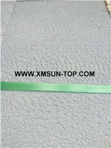 Bush Hammered Green Sandstone Slabs&Tiles&Strips (Small Slabs)&Customized/Light Green Sandstone Wall Tile&Floor Tile/Sandstone Flooring&Floor Covering/Sand Stone for Wall Covering&Wall Cladding
