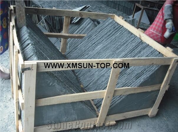 Chinese Green&Black&Grey Rectangle Roof Slate Tile/Slate Roofing/Rectangle Slate Roofing Tiles/Slate Roof Tiles/Verde Slate Tile Roof/Roof Covering and Coating/Stone Roofing