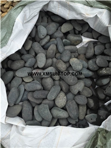 Grey River Stone&Pebbles with Different Size/Light Grey Pebbles/Round Pebbles/Pebble for Landscaping Decoration/Wall Cladding Pebble/Flooring Paving Pebble