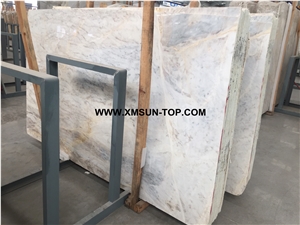 Imperial White Onyx Slabs/Onyx Stone Flooring/Onyx Covering/Onyx for Wall Covering&Wall Cladding/Onyx for Floor Covering/Interior Decoration/Luxury Stone/Onyx with Colorful Veins Patterns