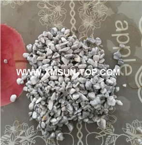Light Grey Pebbles& Gravels/Grey White Polished Pebbles/Pebble River Stone/Gravels-Small Size for Decoration in Landscaping, Garden, Walkway