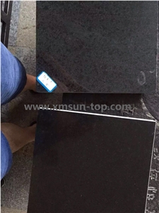 Polishd G684 Black Basalt Slabs&Strip&Tile/China Basalt Pattern/Fujian Black/Diamond Black for Wall Cladding&Wall Covering/Absolute Black for Flooring&Floor Covering/Black Pearl