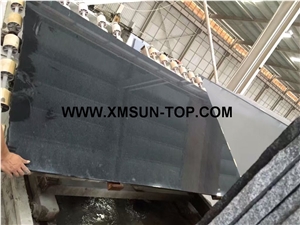 Polished China Impala Granite Slabs & Tiles& Gangsaw Slab & Strips(Small Slabs) & Customized/Charcoal Black Granite for Wall Covering&Wall Cladding/Pingnan Sesame Black Granite for Flooring/A Grade