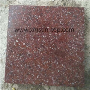 Red Porphyry Cut to Size/ Cube Stone for Landscaping / Paving Stones