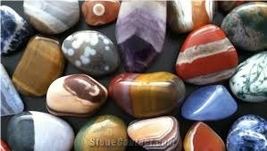 Semiprecious Pebble Stone