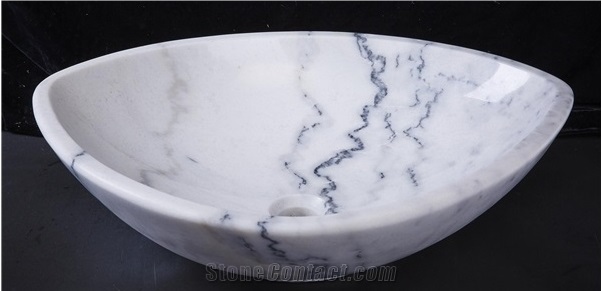 A Quality China Carrara White Marble in Cheap Price,For Basin,Vanity Top and Countertop